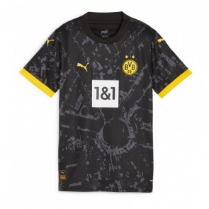 Borussia Dortmund Dámské Venkovní Dres 2023-24 Krátký Rukáv